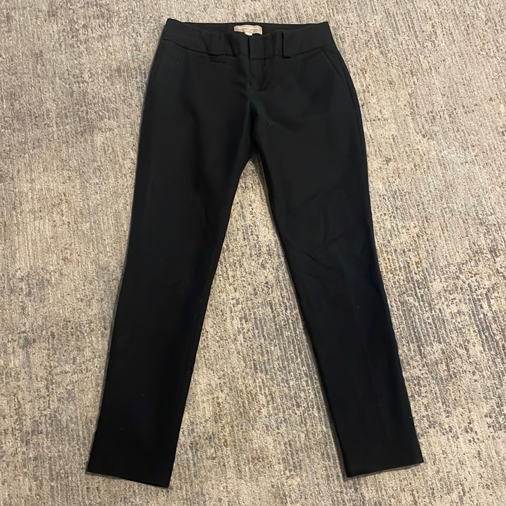 Banana Republic Martin Pants Size 0 Petite Black